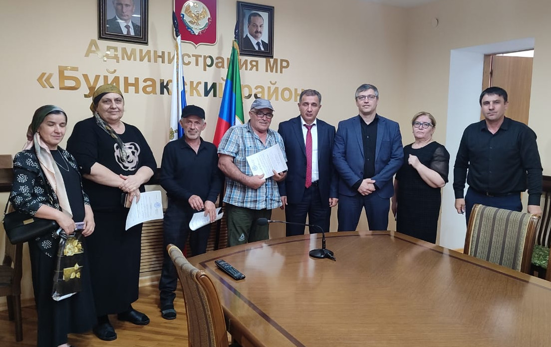 Торжественное вручение сертификатов на улучшение жилищных условий ветеранам-афганцам